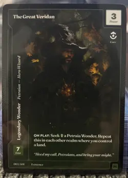 Wonders of the First The Great Veridan Mythic 062/401 - Image 1