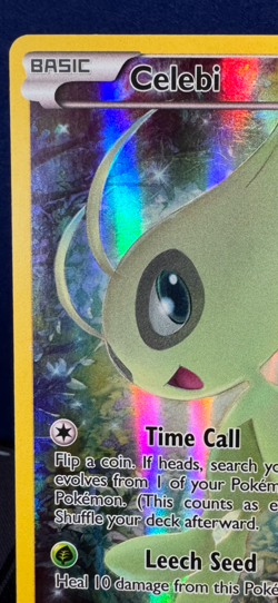 Celebi XY111 XY Black Star Promo TCG Pokemon Card w/ FREE SHIPPING !! - Image 2