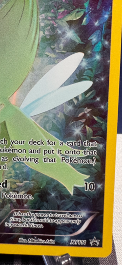 Celebi XY111 XY Black Star Promo TCG Pokemon Card w/ FREE SHIPPING !! - Image 5