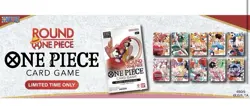 Round 1 One Piece Trading Card Game Promo (ENGLISH) CONFIRMED - 10 SEALED PACKS - Image 1
