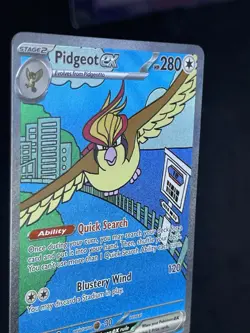 Pidgeot EX 225/197 - Obsidian Flames SV03 - Scarlet & Violet - Pokemon Card - NM - Image 2