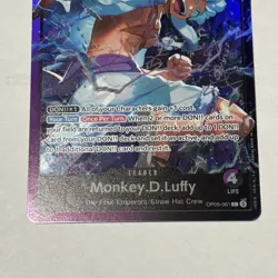 Monkey.D.Luffy OP09-061 ST26 Leader - One Piece TCG - English Card Near-Mint - Image 3
