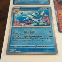 Pokemon TCG 15 Card Lot With Eevee Deck Box & Eeveelutions Card Sleeves - Image 4