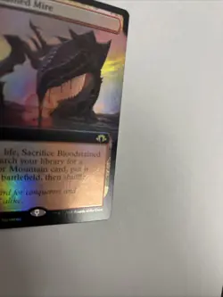 Bloodstained Mire Extended Art Foil Card #0463 MTG LP - Image 2
