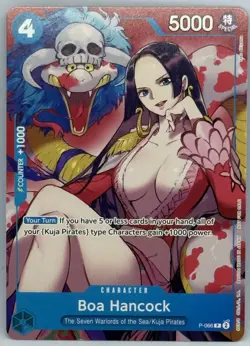🏴‍☠ Boa Hancock P-066 Promo | One Piece Card Game | English | Bandai - Image 1