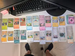 Pokemon Pitch Black Bulk Joblot Bundle 100 cards (plus 48 online codes/energy) - Image 1