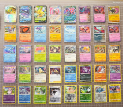 40 Pokemon Pokemon Cards Lot Holo Reverse Cosmos Shinies Ex V - NM - Image 1