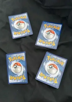 Lot 4 (LP) Pikachu SM76 Black Star Holo Promo Pokemon cards - Image 3