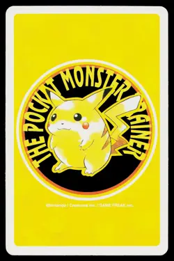 Magneton 5 of Diamonds Pokemon Yellow Deck Playing Cards Heavily Played - Image 2
