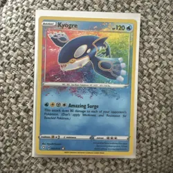 Pokemon TCG Kyogre Shining Fates Holo Card 021/072 Amazing Rare, Near Mint - Image 1