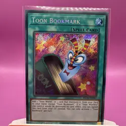 Toon Bookmark - BLCR-EN067 - Secret Rare - 1st Edition - Yu-Gi-Oh NM/ VLP - Image 1