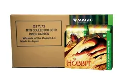 SEALED CASE! 6x Collector Booster Box The Hobbit HOB MTG PRESALE 8/7 - Image 1
