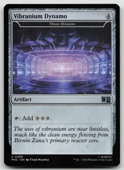 Vibranium Dynamo - Thran Dynamo 290 Commander: Marvel Super Heroes Magic: NM - Image 1