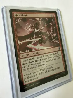 Hex Magic #133 Foil MTG Marvel Super Heroes Near Mint - Image 2