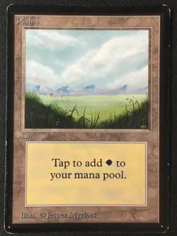 MTG Beta Edition Plains (A) Land MP - Image 1
