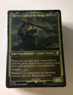 MTG Lord Of The Rings The Hosts Of Mordor Commander Deck - New Sealed Deck Only - Image 1