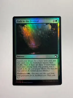 Path to the Festival 191 MTG Innistrad: Midnight Hunt Foil - Image 1