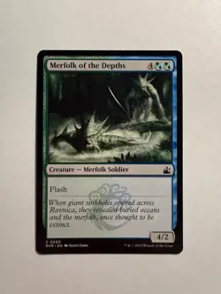Merfolk of the Depths 200 MTG Ravnica Remastered - Image 1