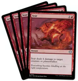 x4 Sear - 0154 - Lorwyn Eclipsed ECL - MTG - NM/M - Image 1