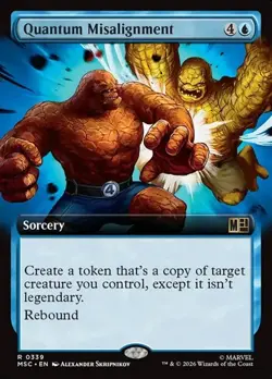 Quantum Misalignment - Extended Art MSC NM MTG - Image 1