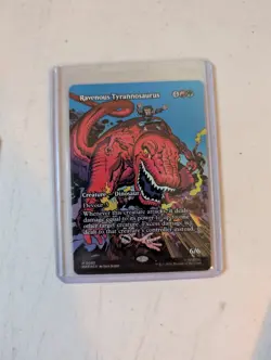 Magic Marvel Super Heroes MAR M 93 Ravenous Tyrannosaurus Foil - Image 1