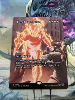 Fiery Emancipation (Borderless) 70 Marvel Universe Eternal-Legal NM - Image 1
