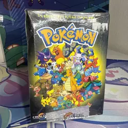Pokemon Slammer Black Box 50 packs - Peru Limited Edition 323/500 Holo Stickers - Image 1