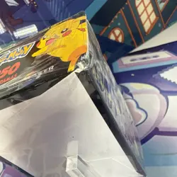 Pokemon Slammer Black Box 50 packs - Peru Limited Edition 323/500 Holo Stickers - Image 4