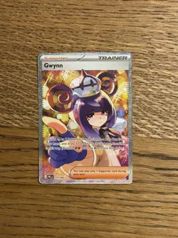 Pokemon TCG Pitch Black - Gwynn SIR Illustration Rare Trainer - 119/084 NM/Mint - Image 1