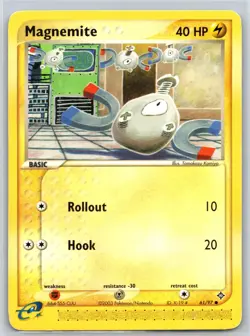 Magnemite 61/97 C Dragon MP Pokemon - Image 1