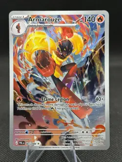 Armarouge 086/084 Illustration Rare IR Pokemon Pitch Black - NM English - Image 1