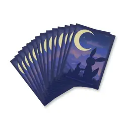 65 Eevee & Umbreon Twilight Card Sleeves - Pokemon TCG Scarlet & Violet - New - Image 1