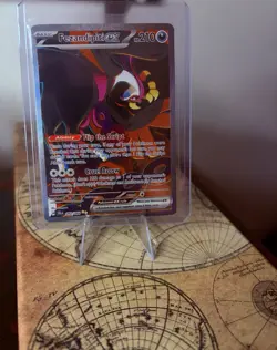 Pokemon TCG Fezandipiti ex 092/064 Shrouded Fable SIR Holo English 210 HP - Image 1
