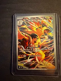 Ethan's Typhlosion 190/182 SV10: Destined Rivals Illus Rare Holo FA EN 170 - Image 1