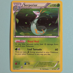 The Pokemon Company Serperior 6/114 Black & White Reverse Holo Rare Eng 2011 - Image 1