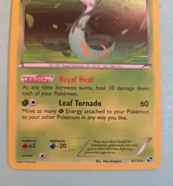 The Pokemon Company Serperior 6/114 Black & White Reverse Holo Rare Eng 2011 - Image 4