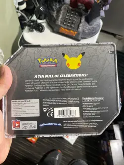 Pokemon TCG 25th Anniversary Celebrations Tin Lance's Charizard V - SEALED 820650809880 - Image 2