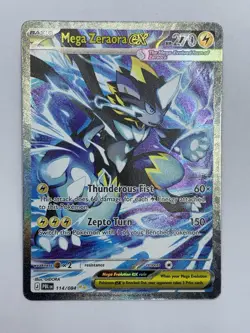 Mega Zeraora ex 114/084 - Pitch Black - Special Illustration Rare - Pokemon - Image 2