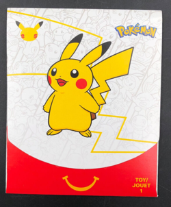 2021 POKEMON 25th Anniversary McDonald’s Happy Meal Booster Pack Toy 1 *NEW* - Image 1