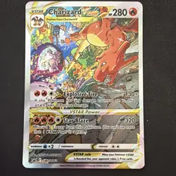 Pokemon Sword & Shield Charizard VSTAR SWSH262 Promo Holo Full Art 280 HP NM - Image 1