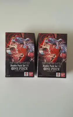 One Piece op-16 Double Pack Set 11 Time of Battle Factory Sealed (Lot of 2) - Image 1