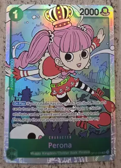 One Piece Perona SR Legacy Of The Master Op-012 English - Image 1