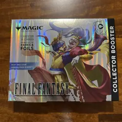 💥MTG Magic the Gathering Final Fantasy Collector Booster Omega Box - Sealed💥 - Image 1