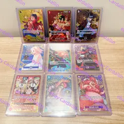 2025 One piece card game 2nd Anniversary Collection set CHINESE Language 9pcs - Image 1