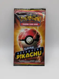 Pokemon Detective Pikachu Movie 2-Card Booster Pack (with SM190 Promo Holo Rare) - Image 1