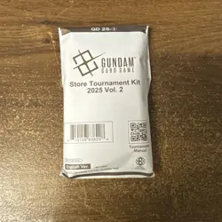 Gundam Card Game *Store Tournament Kit 2025 Vol 2* Sealed Promo Packs - Image 1