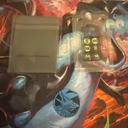 Pokemon Phantasmal Flames ETB Card Sleeves 65 Count With Charizard Coin and Dice - Image 2