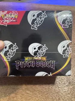 Pokemon Mega Evolution Pitch Black Booster Box 36 packs + Box lunch promo card - Image 1