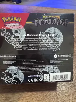 Pokemon Mega Evolution Pitch Black Booster Box 36 packs + Box lunch promo card - Image 2