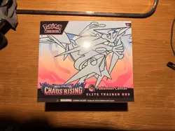 EMPTY Pokemon Chaos Rising Pokemon Center Elite Trainer Box ETB No Cards - Image 1